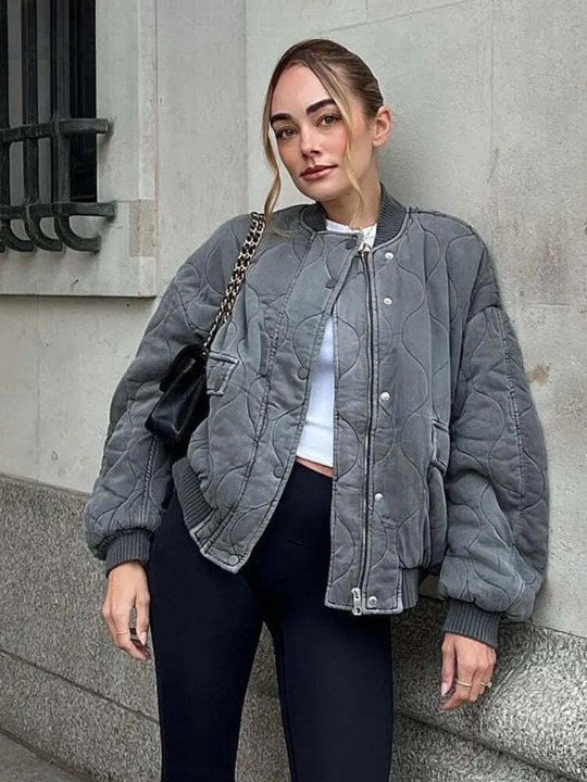 Albine | Veste d'hiver polyvalente à manches longues style rétro