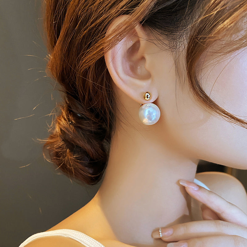 Micara - Rond doré - boucles d'oreilles