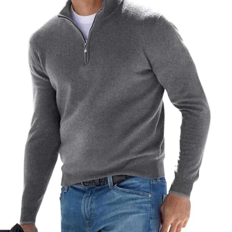 Robert – pull zippé élégant pour homme