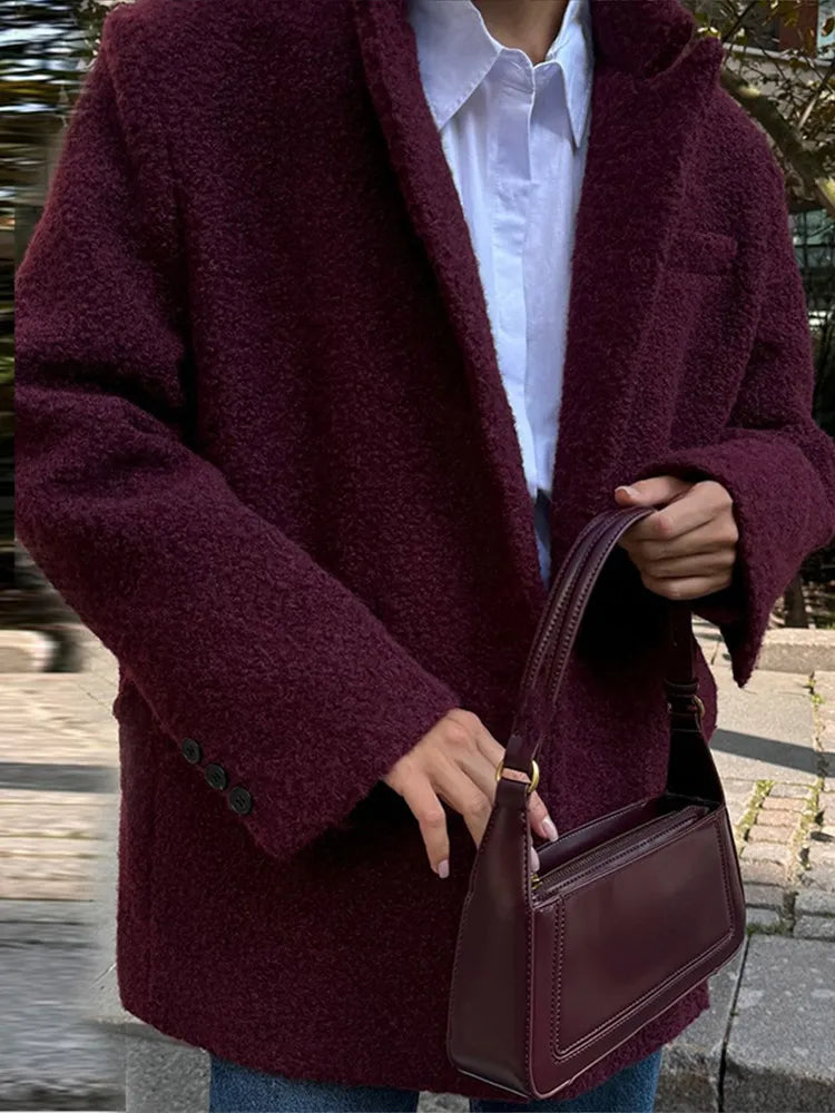 Sophia - Blazer élégant en laine 