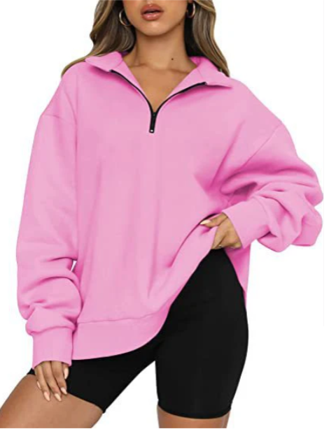 Charlotte – sweat-shirt à col pour femme