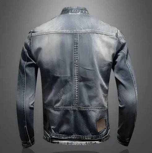 Dwayne - veste en jean zippée pour homme 