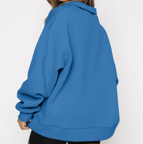 Charlotte – sweat-shirt à col pour femme