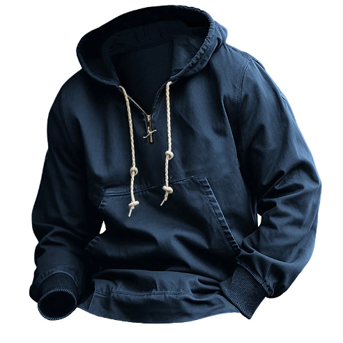 Victor - sweat à capuche zippé pour homme