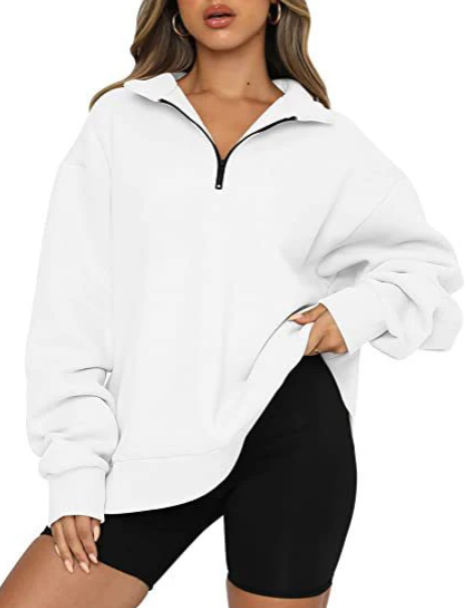 Charlotte – sweat-shirt à col pour femme