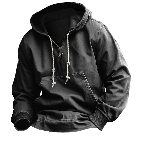 Victor - sweat à capuche zippé pour homme