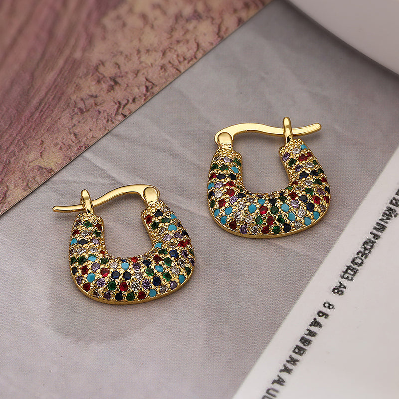 Micara - Curvy Sparkles - boucles d'oreilles