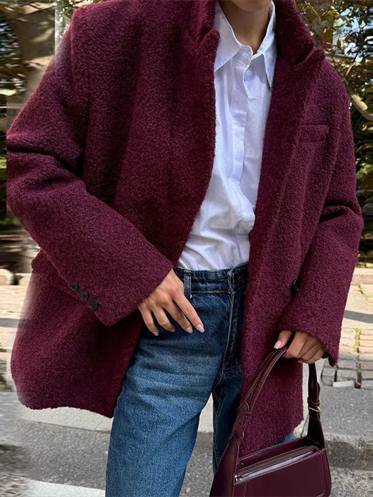 Sophia - Blazer élégant en laine 