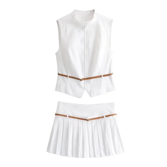 Bellachicha - Lässig - Slim Fit - Gürteldetail - Sommer