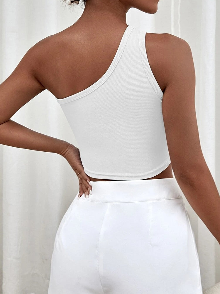 Bellachicha - Nahtloses Crop Top mit Cut Out