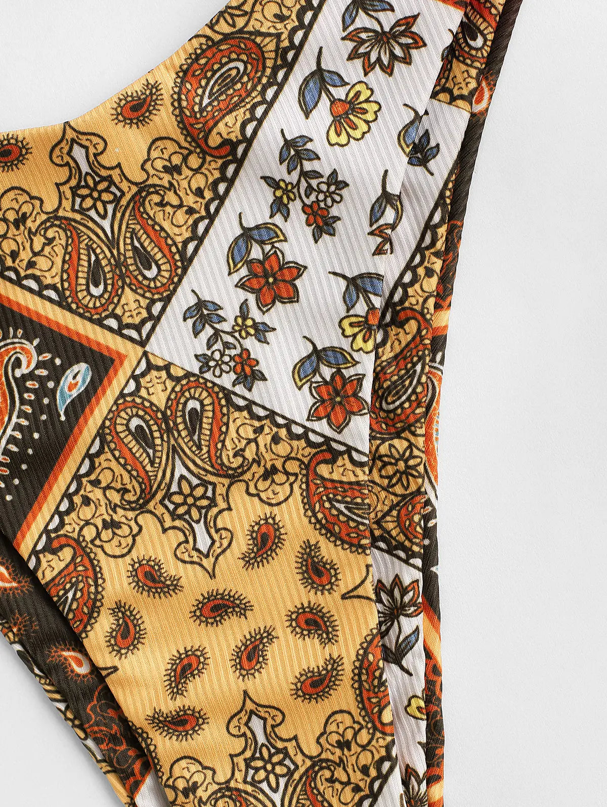 Bellachicha - Knöchel-Schulter - Gerippt - Paisley Druck - Sommer