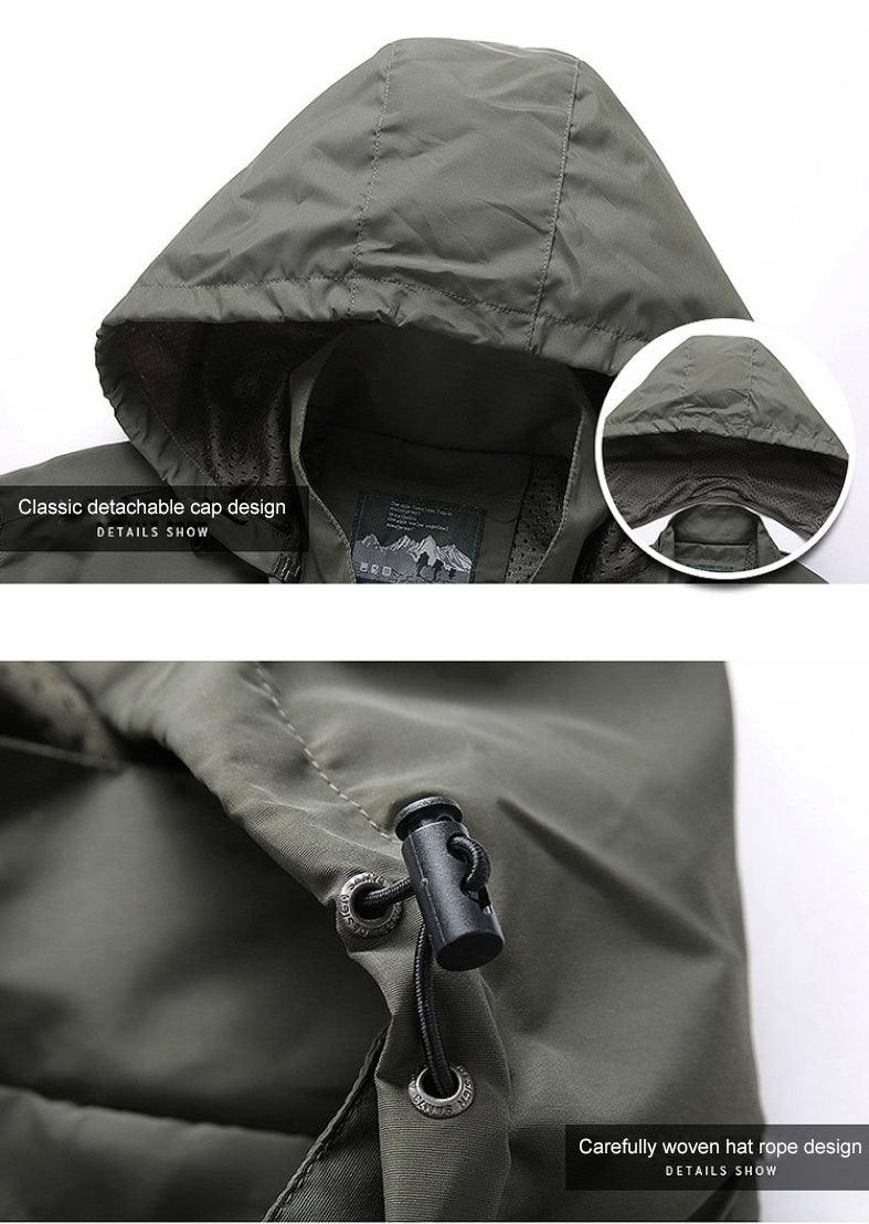Thom | Regenfeste Softshell-Sommerjacke