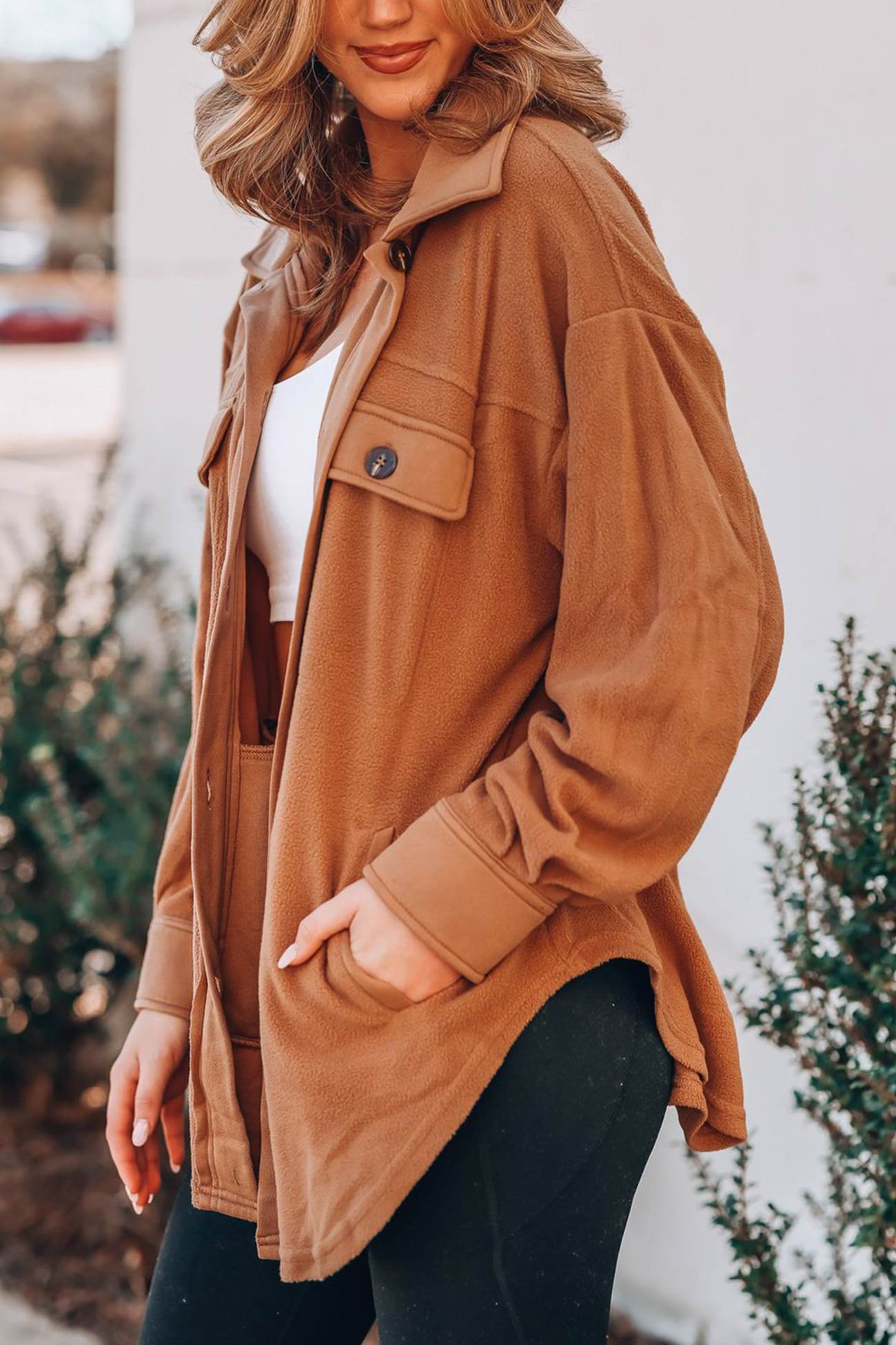 Wihara | Veste à simple boutonnage avec poches