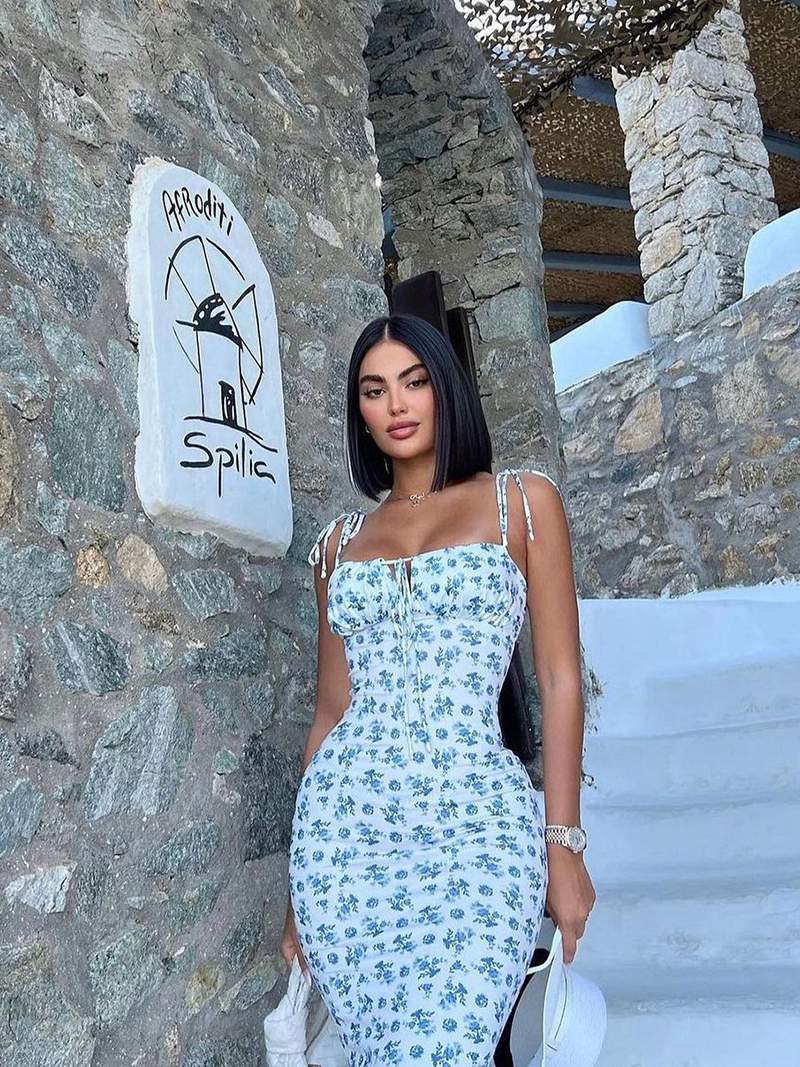 ADLEY™ | Robe longue moulante