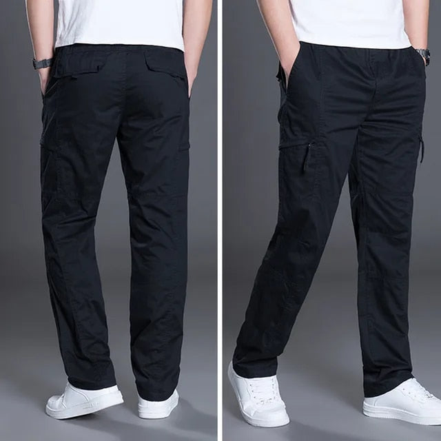 Waldo - pantalon cargo droit baggy