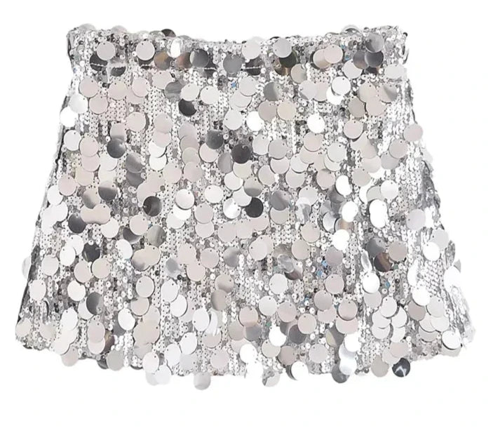 Bella | Glamour in Motion: Paillettenminirock 2024 für Damen
