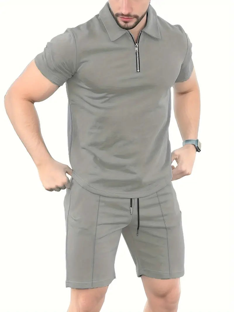 Tyler – Ensemble polo 2 pièces décontracté et tendance