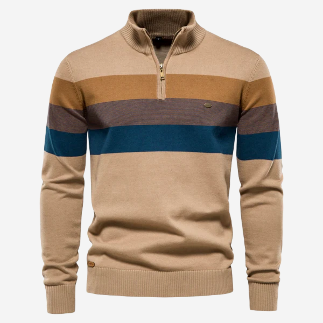 Vino - Pull rétro rayé