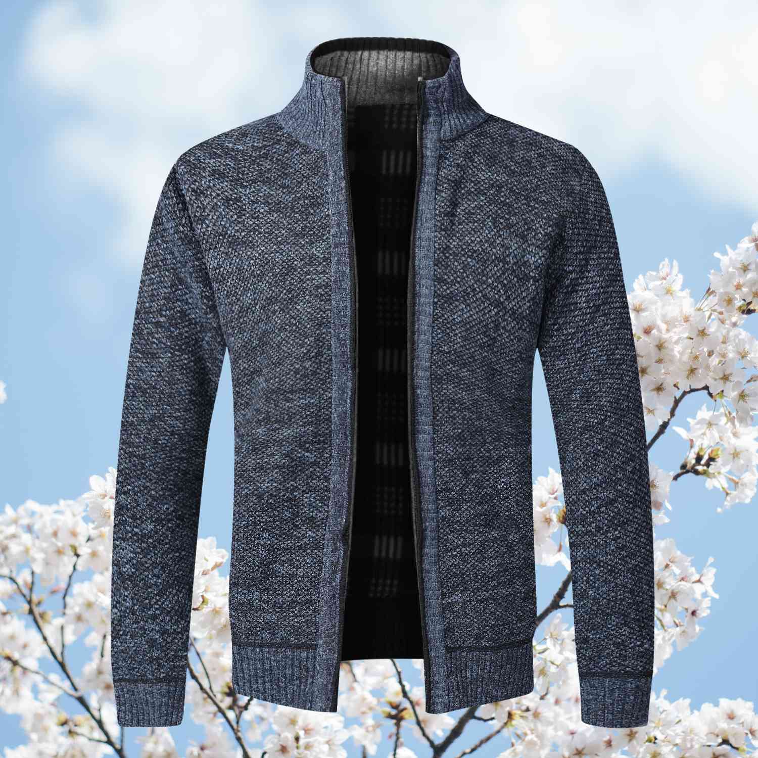 Iman - Veste élégante en coton cachemire