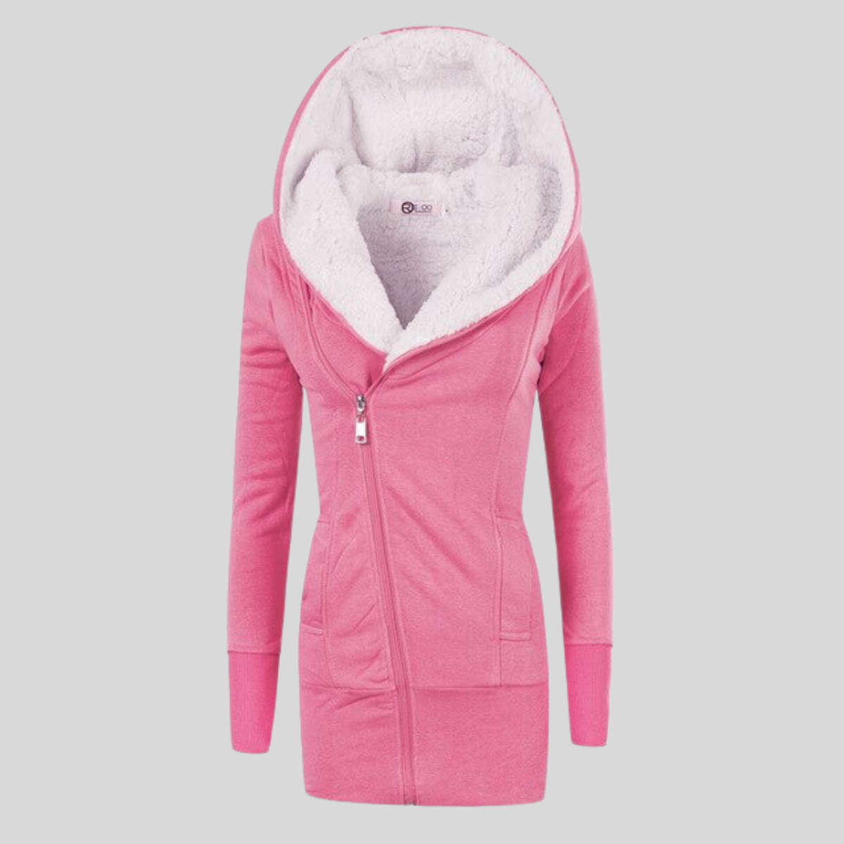 Damen Weste Met Capuchon Van Fleece