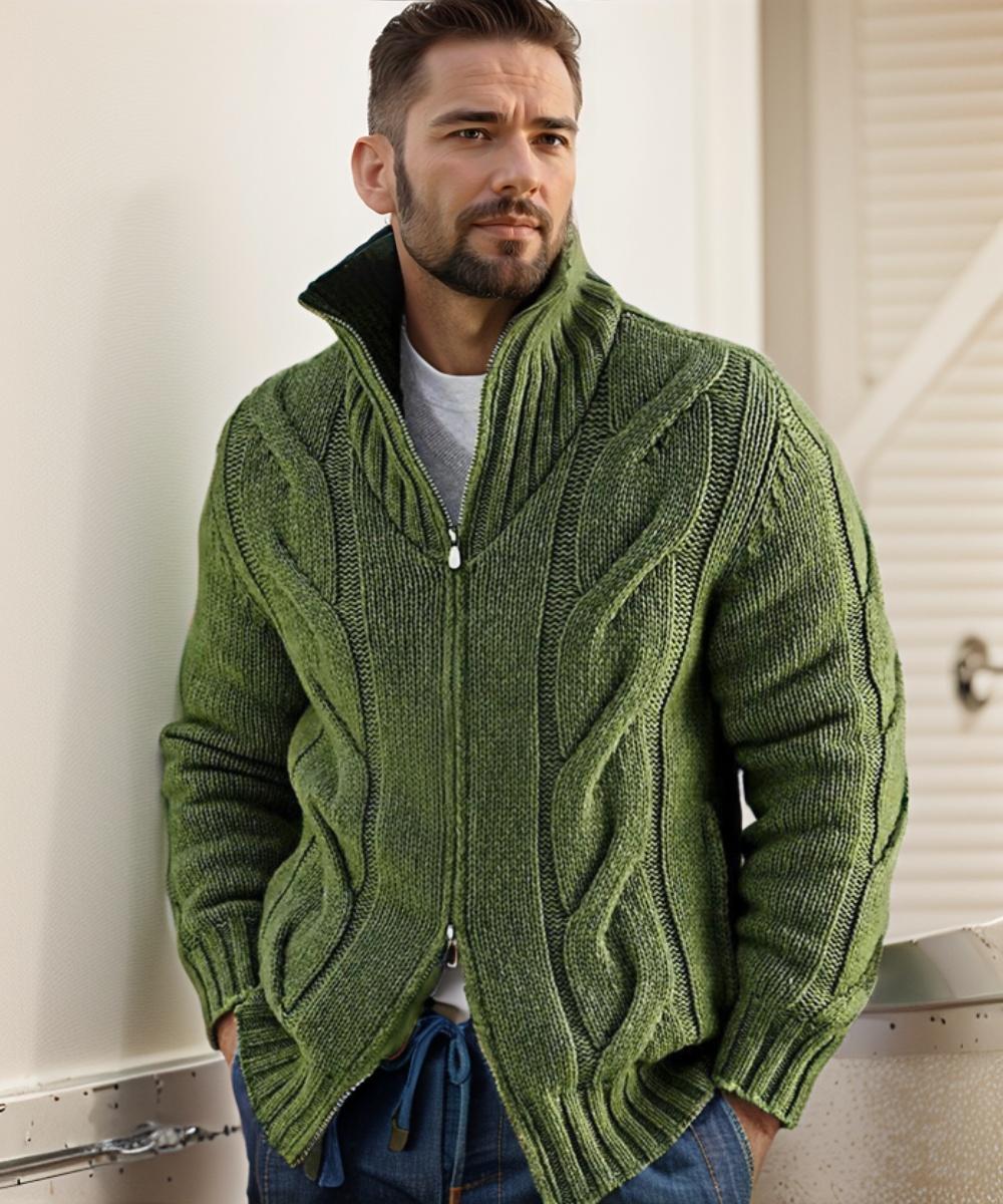 Epi - Cardigan avec zip double sens