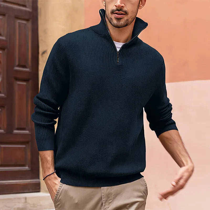 Evan - Polo demi-zip
