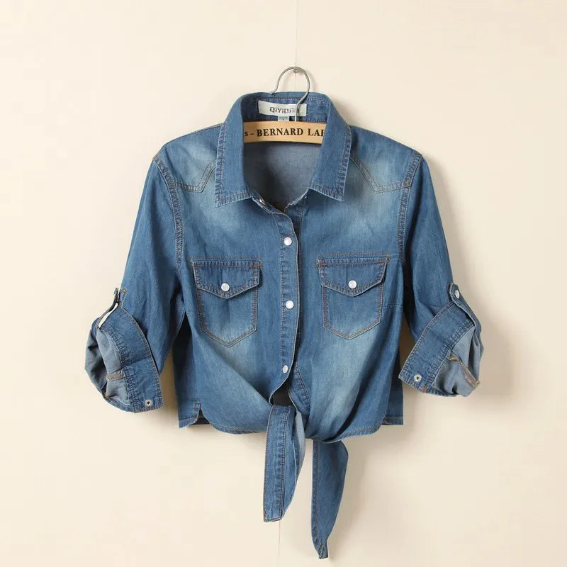 Bellachicha - Trendiges Denim-Top