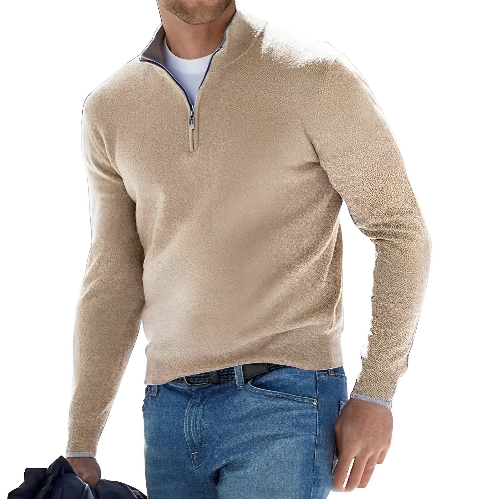 Pull zippé pour homme Hermano 