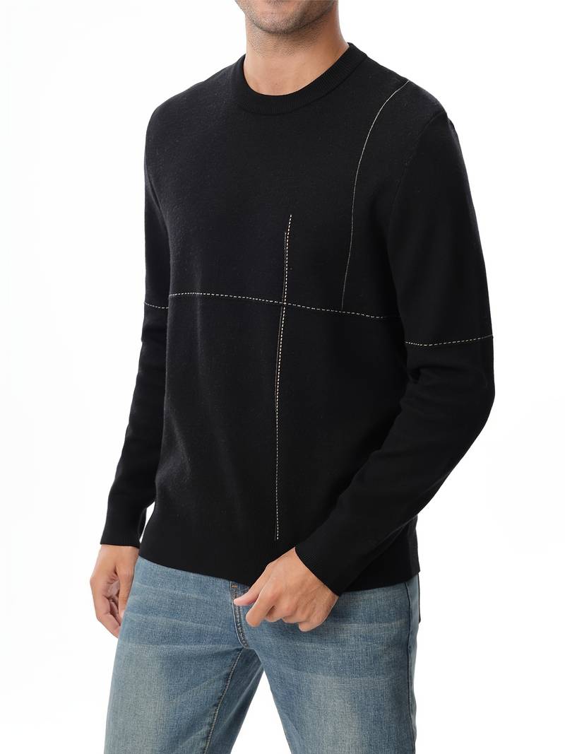 Andrew – Pull ras du cou décontracté pour homme