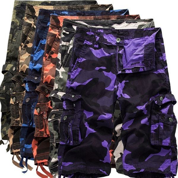 Short de sport multi-poches pour homme