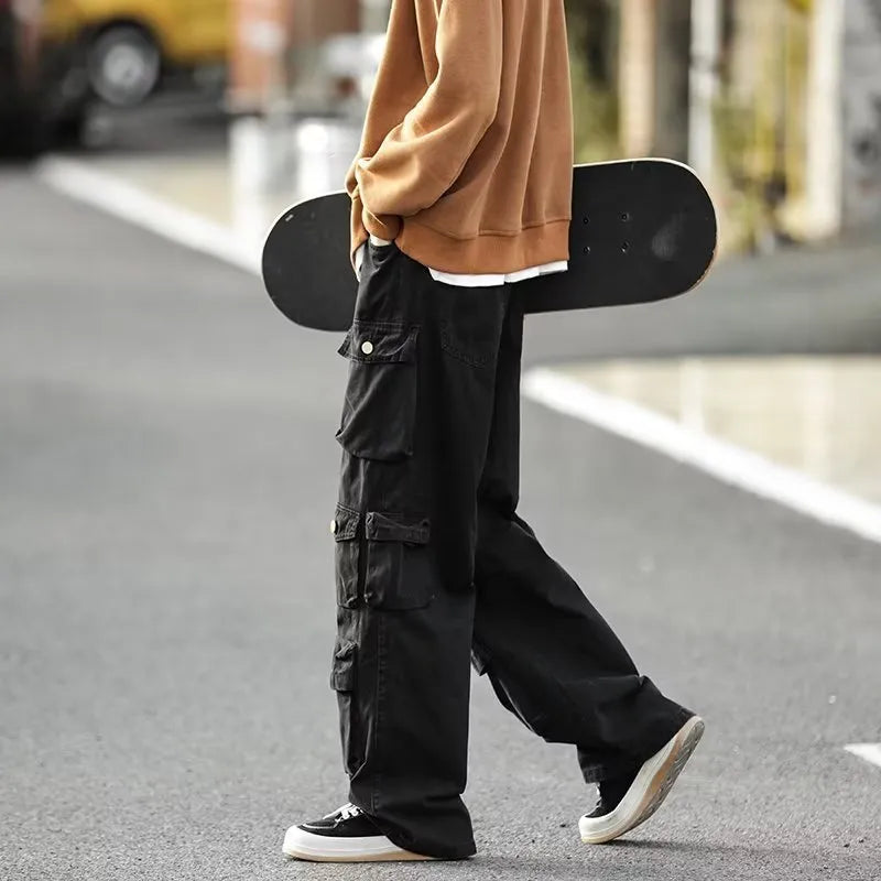 Jerold - Pantalon baggy multi-poches