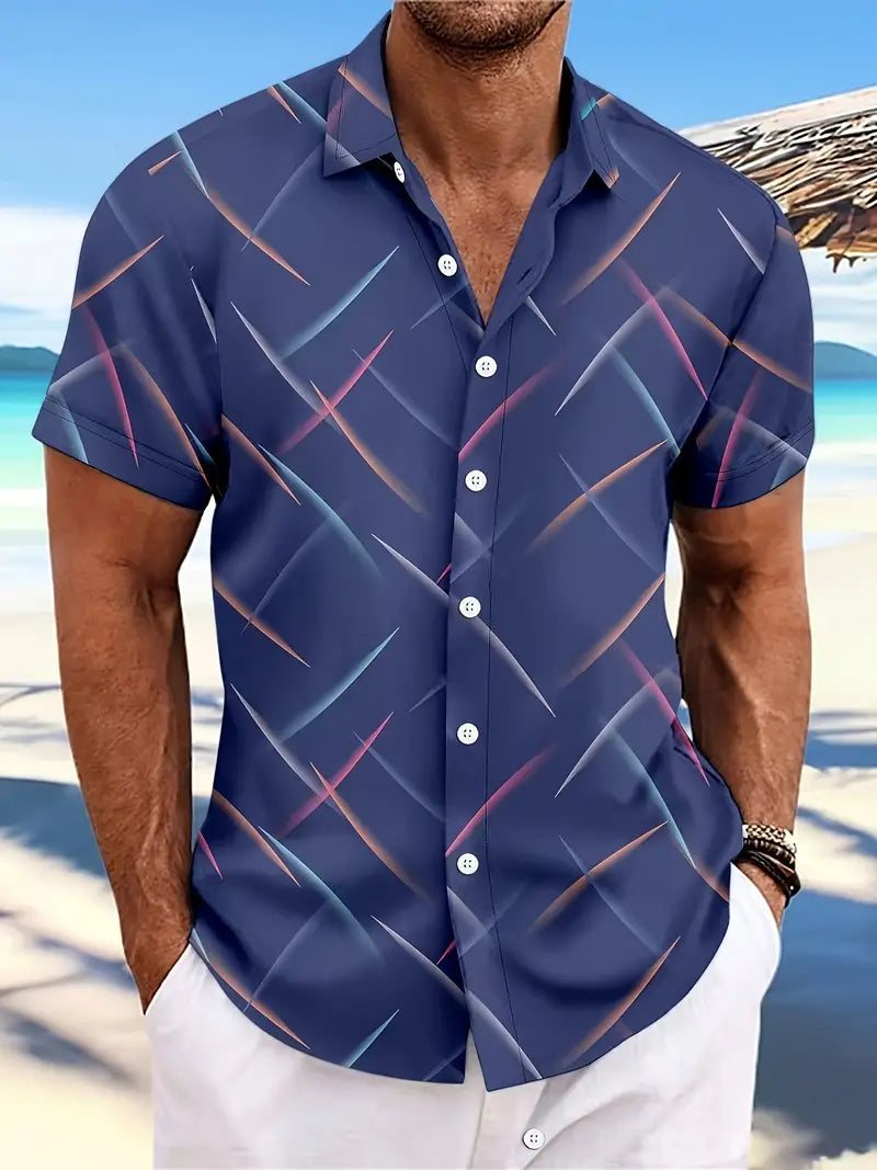 Kai – chemise élégante à manches courtes pour homme