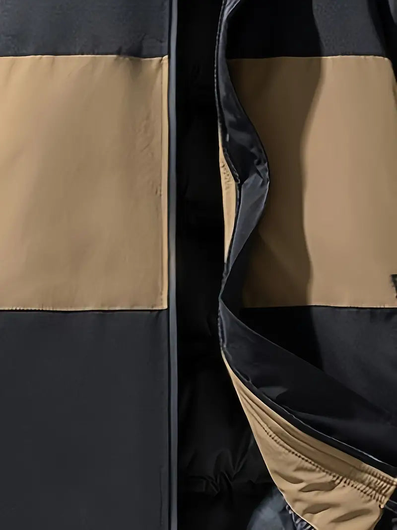 Xavier – veste matelassée décontractée au look color block