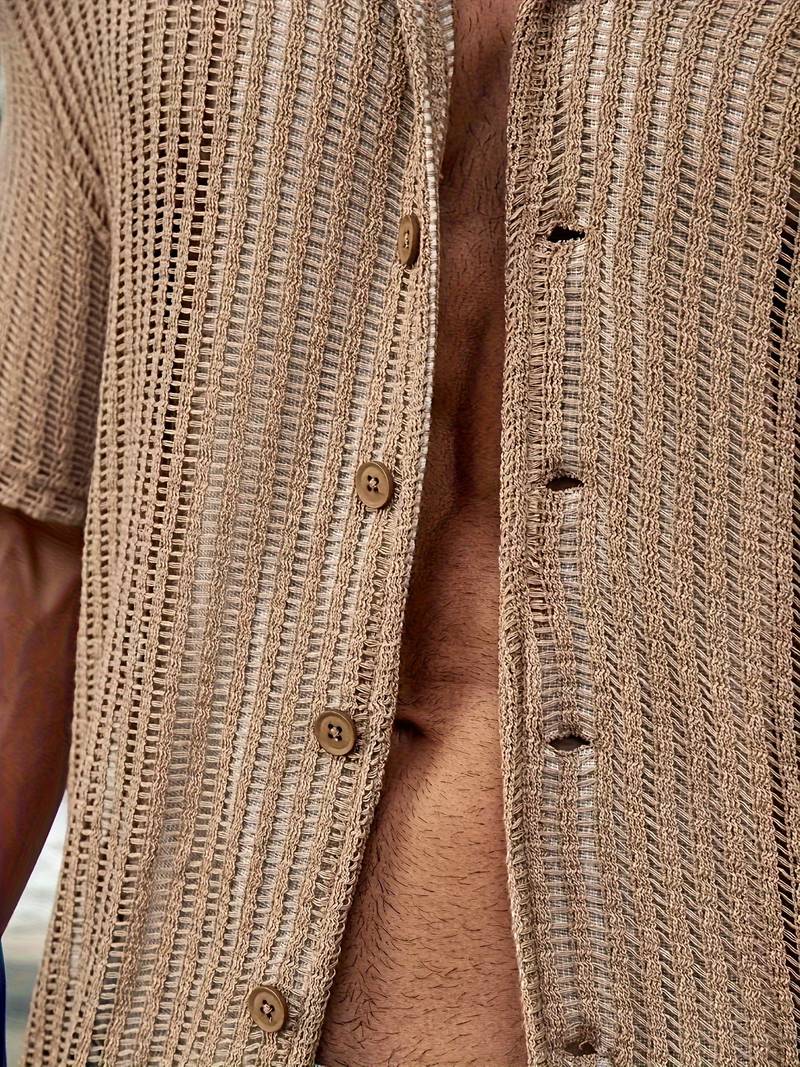 Joshua – chemise boutonnée décontractée et ample pour le printemps