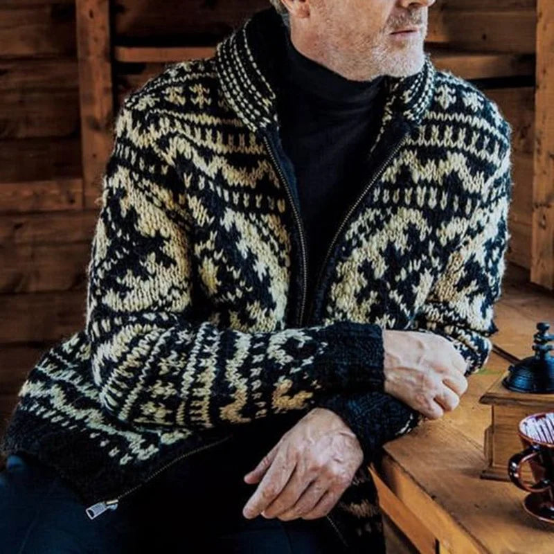 Harold – Cardigan tendance à revers
