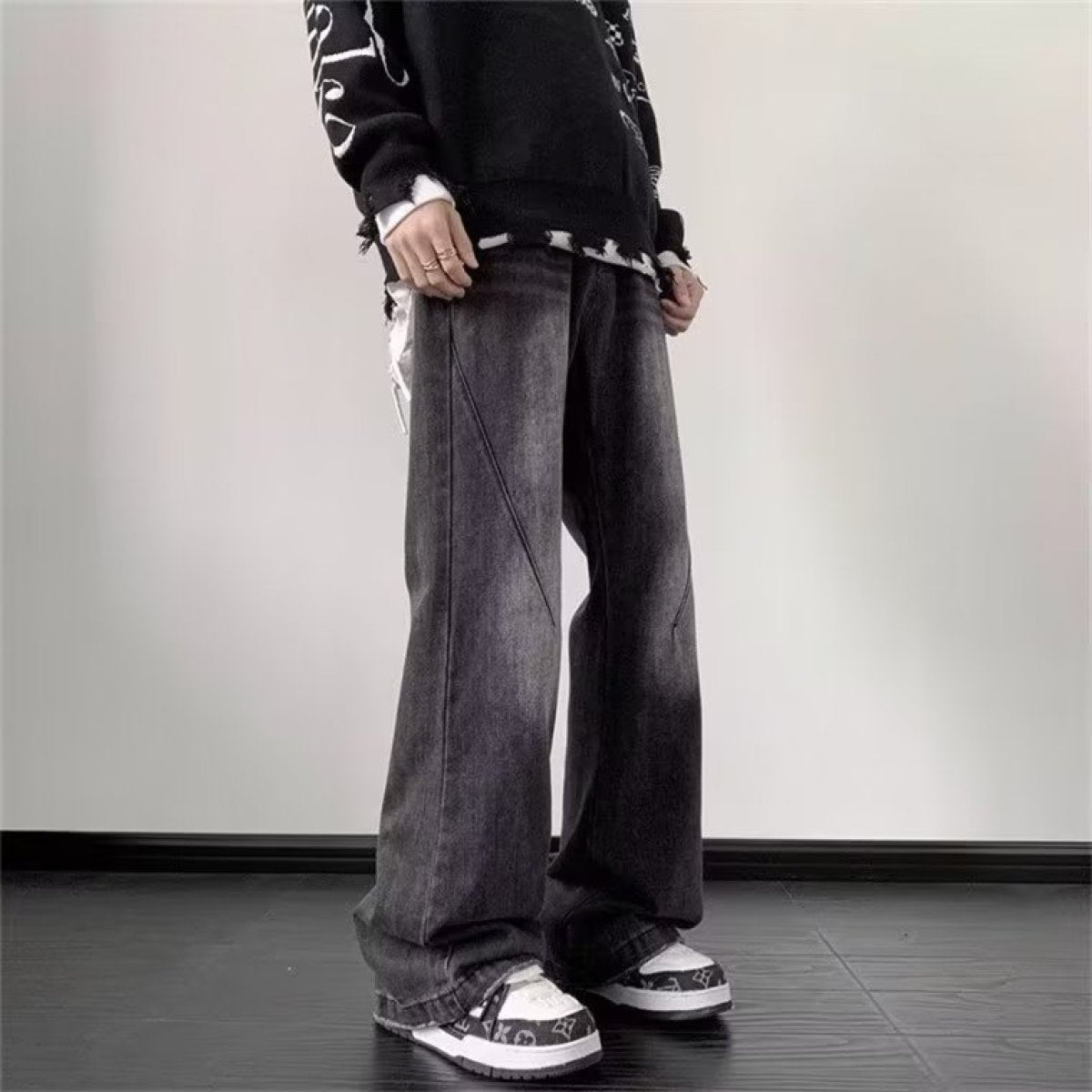 Cole - Jean large, ample et droit