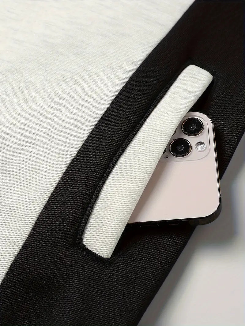 Patrick - Sweat à capuche color block pour homme