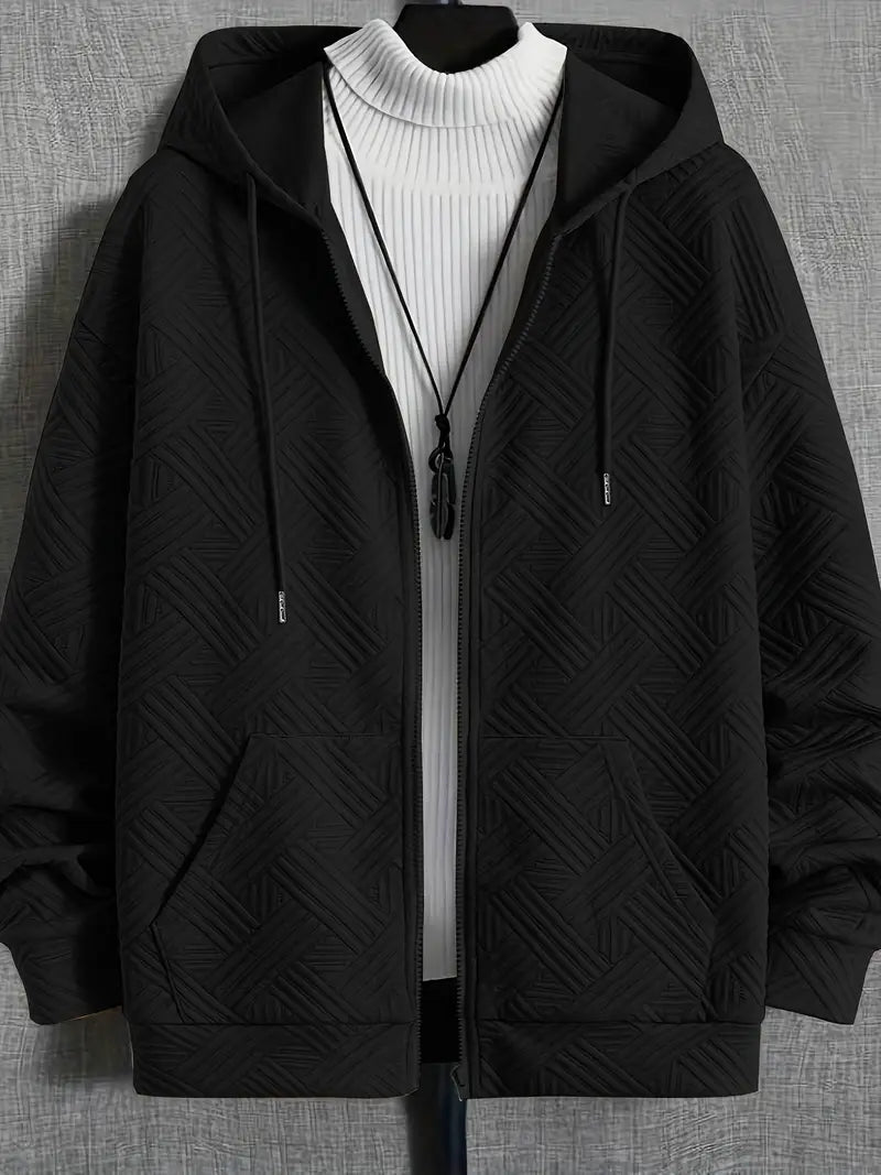 William – Sweat à capuche d'hiver chaud pour homme 