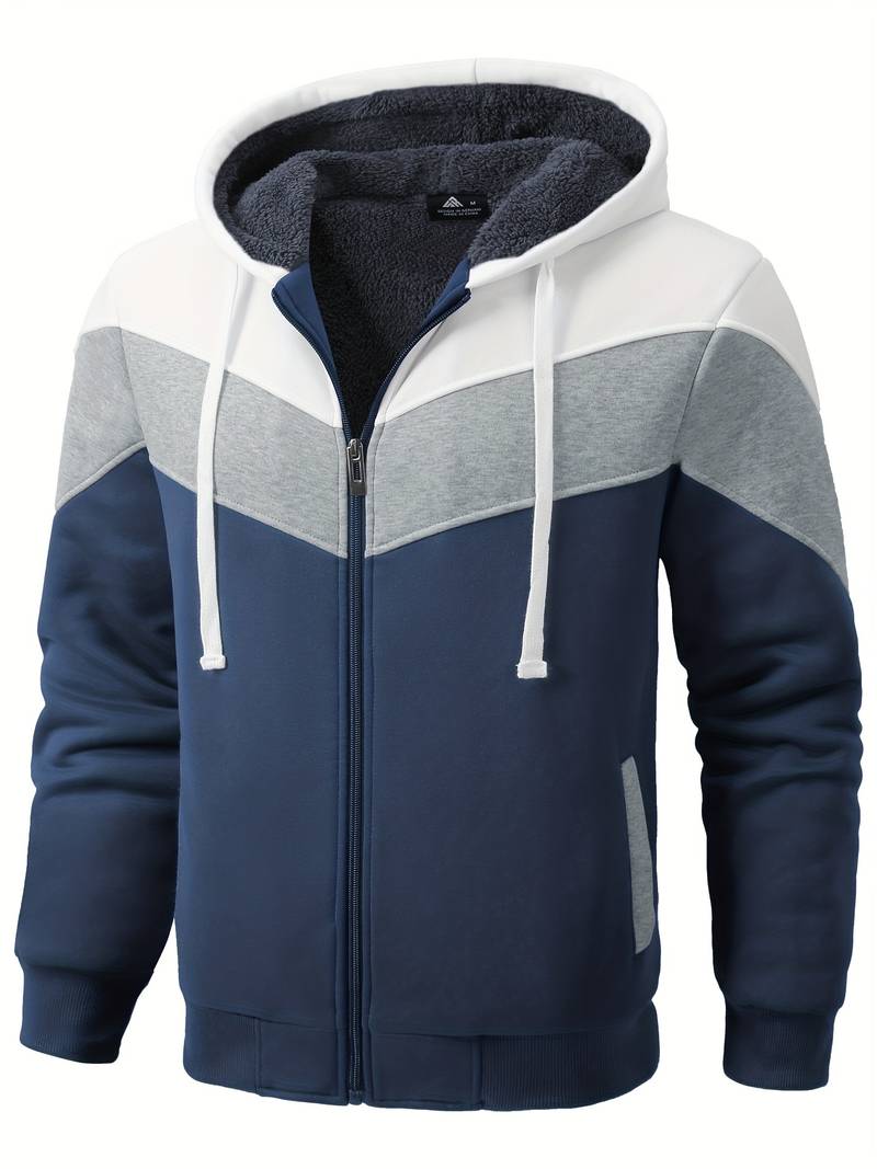 Ronald – dreifarbige langarmjacke