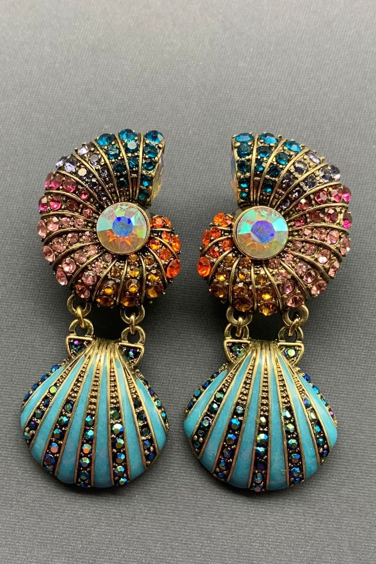 Boucles d'oreilles coquillage Amalia Flicker