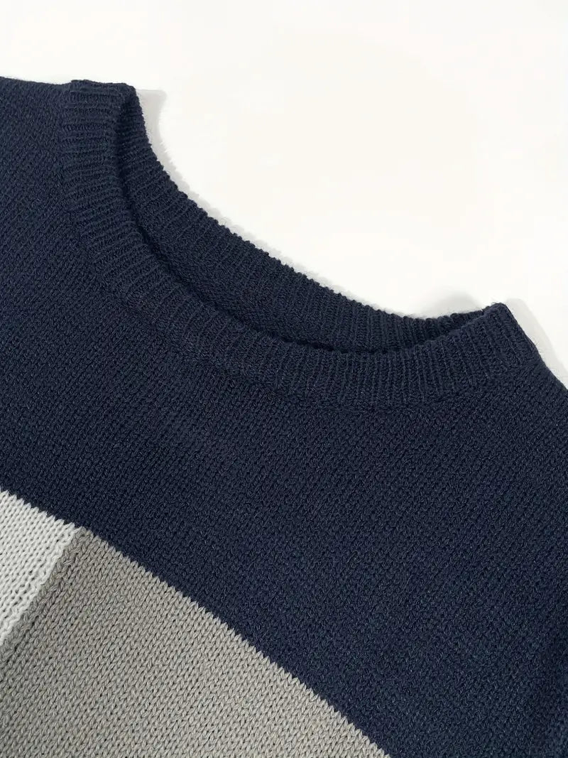 Andreas – Sweat-shirt tricoté décontracté et chaud pour homme