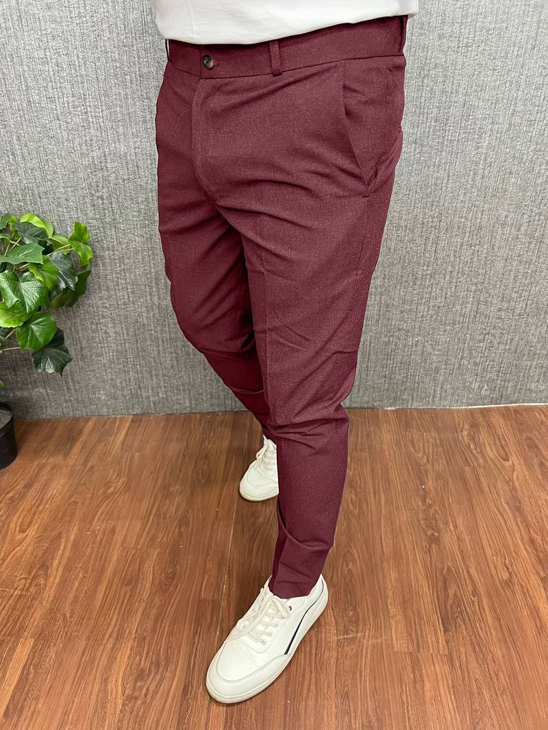 Leo – pantalon de costume formel élégant