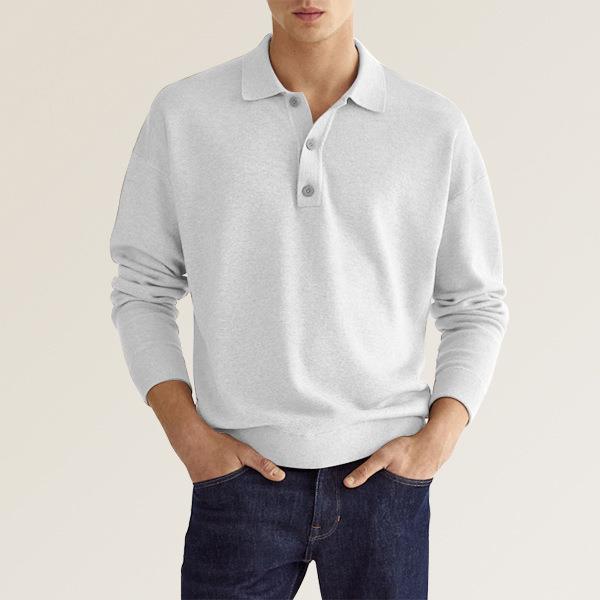 Helmut - T-shirt col V à manches longues pour homme