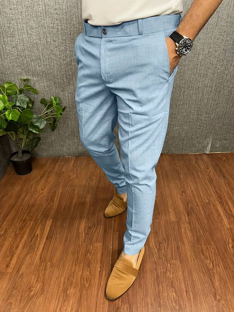 Leo – pantalon de costume formel élégant