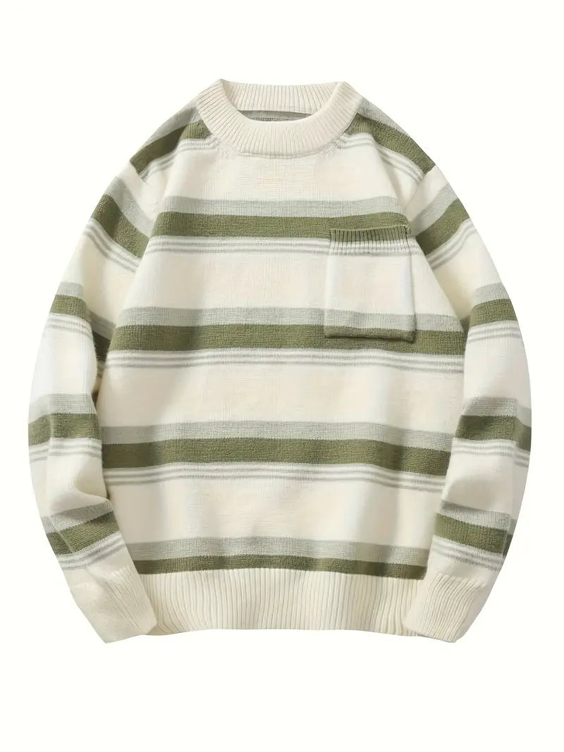 Matthew – pull rayé élégant pour homme