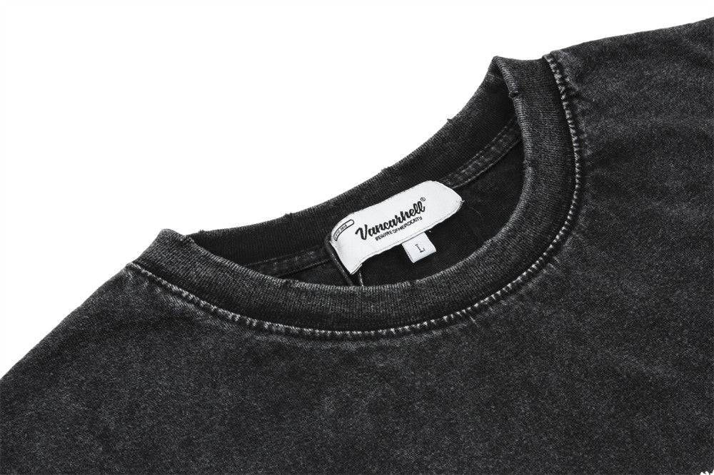 « Statue d'ange » - T-shirt oversize avec imprimé