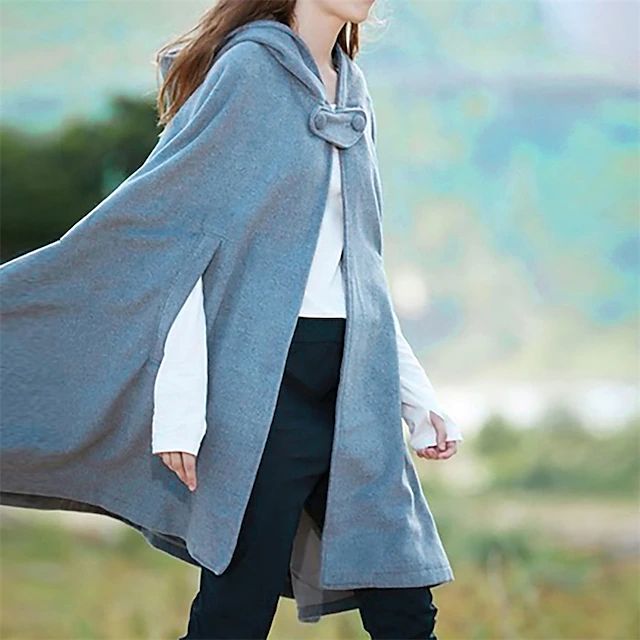 Zara - Manteau court à capuche vintage pour femme