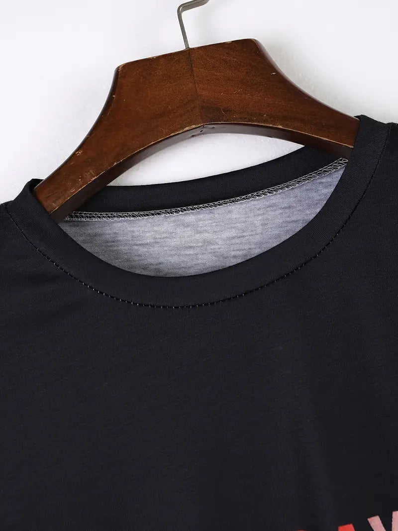Aiden – T-shirt confortable avec graphismes dégradés pour homme