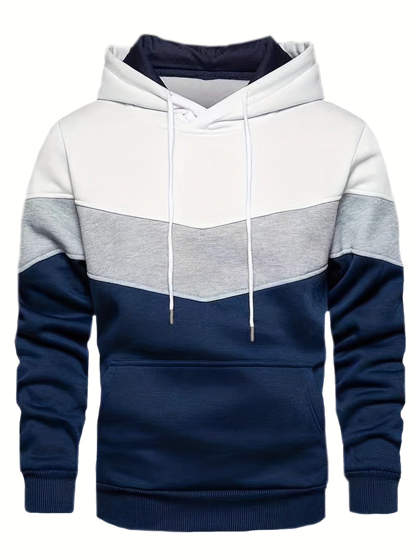 Zachary - Sweat à capuche décontracté pour homme