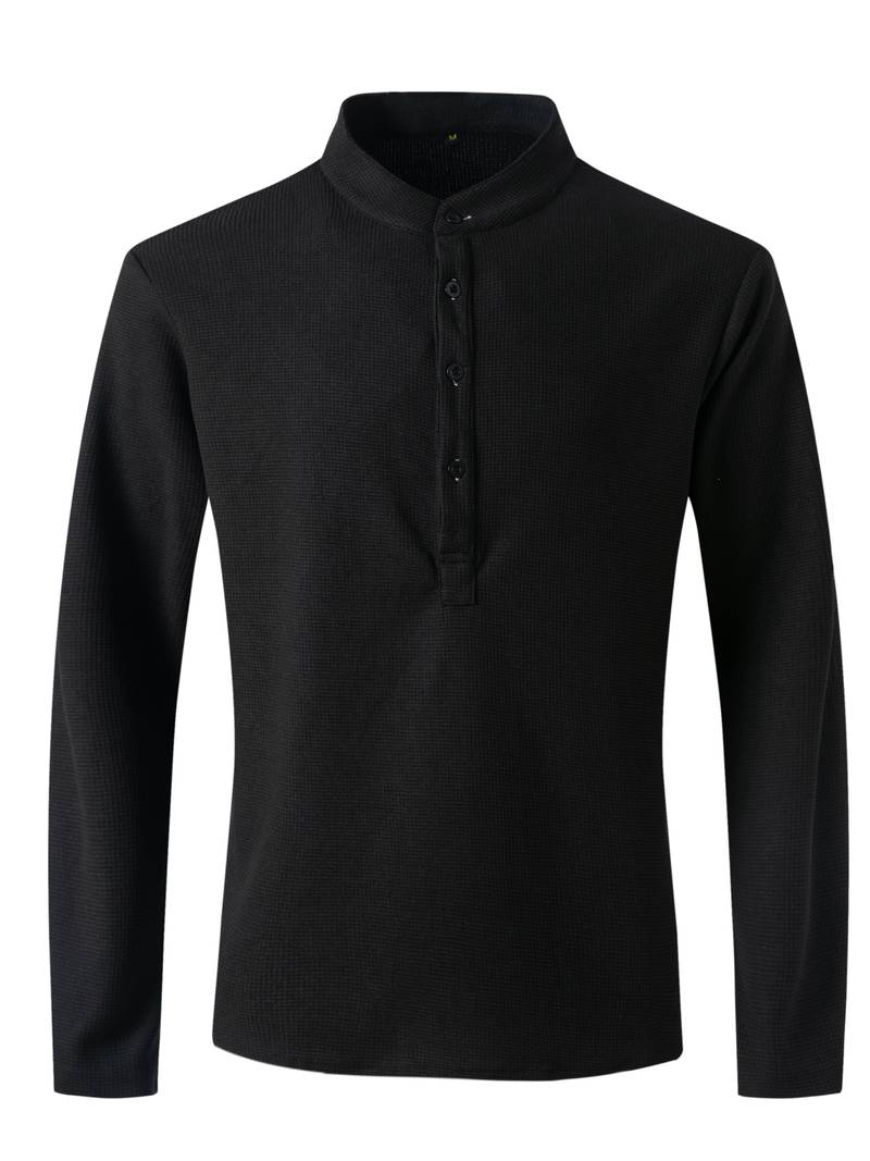 Lucas – Pull col V à manches longues pour homme